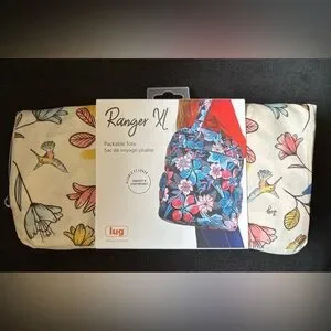 Lug Ranger XL Packable Tote Bag - Hummingbird Floral lug | Bags | Lug Ranger Xl Packable Tote Bag Hummingbird  main image 2